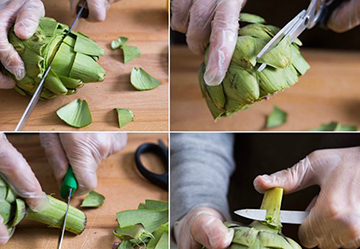 Trimming for Streaming Artichokes