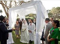 Outdoor Chupah - Wedding Ceremony