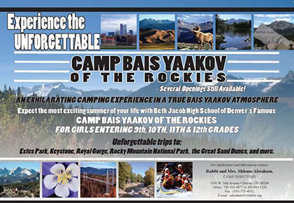 Camp Bais Yaakov of the Rockies