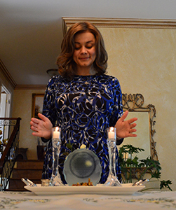 Former Baptist Bible Teacher now an Orthodox Jew lighting Shabbas Candles