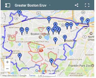 Boston Eruv Map