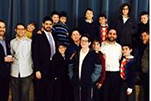 Men & boys from Congregation B'nai Torah in Indianapolis, IN